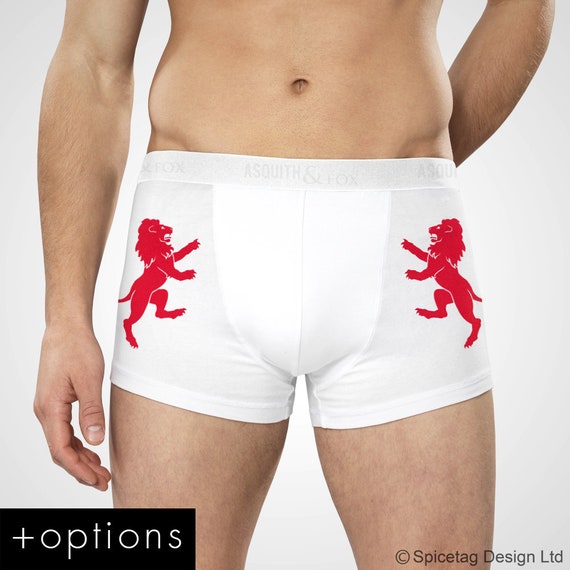 Angleterre Rugby Lion pour homme Boxer short anglais Nations Sport
