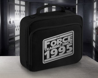 Personalised In Force Training Since Insulated Jedi Lunch Bag Kids Meal Box Boys Girls Food Container School Cooler