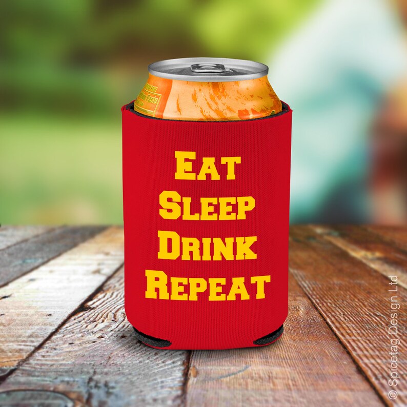 Personalised Beer Cooler Holder Custom Can Bottle Cozy Etsy