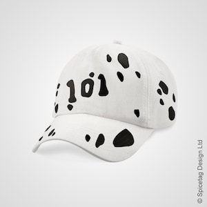 Dalmations Movers Cap Cute Hat Retro Castle Clothing Cartoon Costume Caps Mens Womens Mouse Ears Cosplay Costume Dog Puppy Cute Fur Print