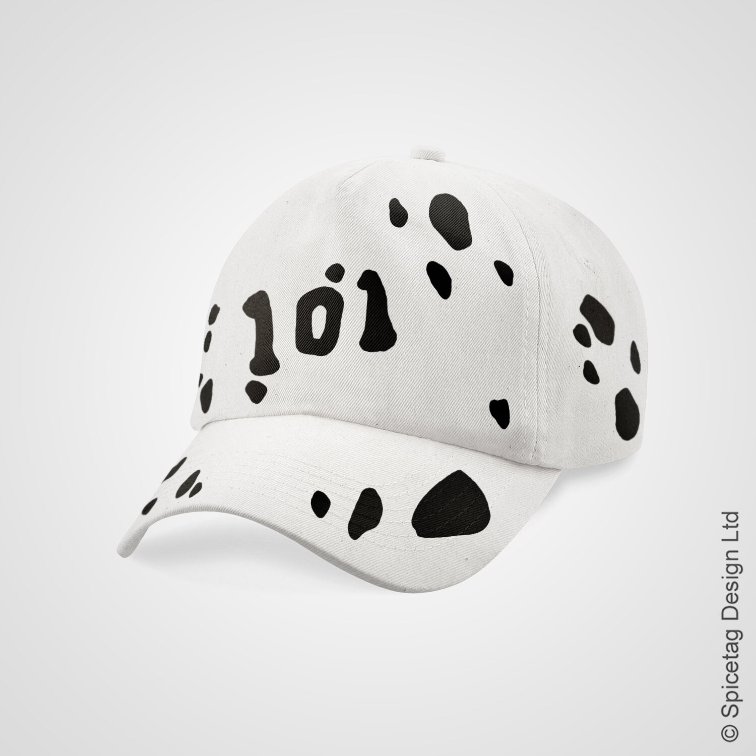 ⚫️⚪️⚫️Dalmatian Print Sherpa Cap⚫️⚪️⚫️ Dalmatian Print Mickey Sherpa Beanie – Cakeworthy main image 3