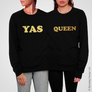 Double Cavalier Personnalisé Personnalisé Imprimé Twosie Pull Personnel Couple Deux Personnes Sweatshirt Drôle Partenaire Mariage Anniversaire Haut Votre Texte image 5