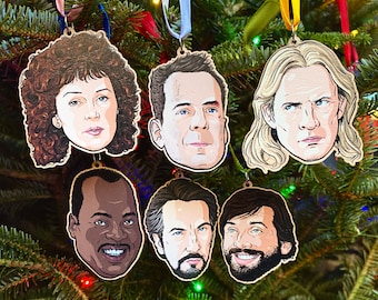 Der Größte Weihnachtsfilm aller Zeit Baumschmuck Weihnachten Hängefigur Gesicht Festliche Merry