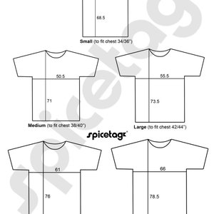 Puede incluir: Un gr&aacute;fico que muestra el tama&ntilde;o de las camisetas unisex para adultos en diferentes tallas, incluyendo peque&ntilde;a, mediana, grande, extra grande y extra extra grande. El gr&aacute;fico muestra las medidas del pecho en pulgadas y las medidas de ancho y largo correspondientes en cent&iacute;metros. El gr&aacute;fico tambi&eacute;n incluye la informaci&oacute;n sobre la tela y el peso de las camisetas.