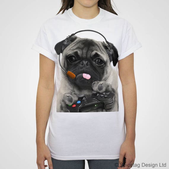 pug print shirt