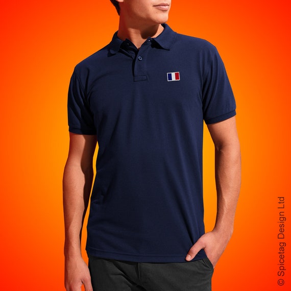 lommetørklæde udsultet lytter Buy France Polo Shirt French Poloshirt Football T-shirt 2018 World Online  in India - Etsy