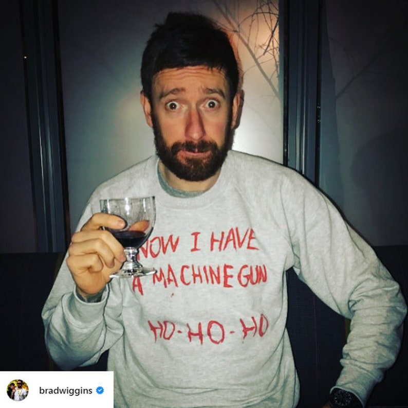 Now I Have A Machine Gun Sweater Movie Jumper  Film Sweatshirt image 2