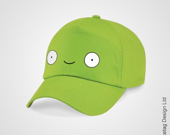 Planet Destroyer Mütze Süß Grün Alien Hut Retro Chookity Kleidung Comedy Space TV Show Kostüm Cartoon Mützen Herren Damen