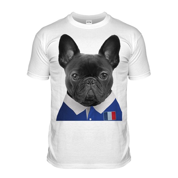 Mens french bulldog 2025 t shirt