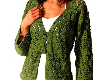 Crochet Jacket Pattern Long Sleeves Crochet Jacket Pattern
