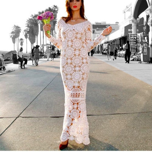 Crochet Lace / Wedding Dress Pattern Etsy