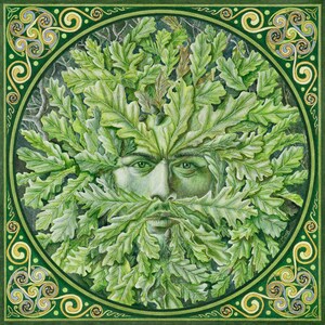 Green Man Fine Art Giclee Print