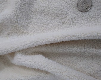 Natural Cotton Sherpa top pads