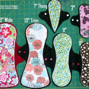 Bubblegum Ooga Booga RETRO Minky top Pads image 2