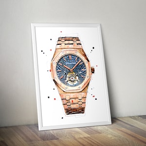 Uhren Wand Kunst Druck
