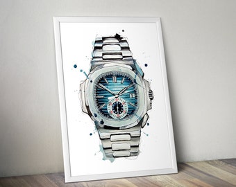 Patek Philippe Watch Wall Art Print