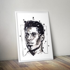 Marcus Rashford, Manchester United Football Wall Art Print