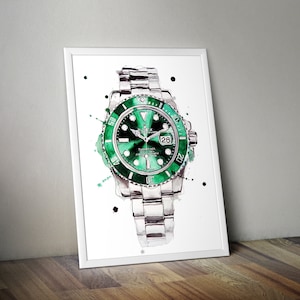Impression d'art mural montre