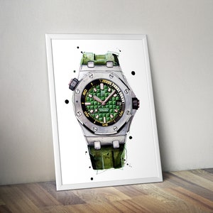 Watch Wall Art Print