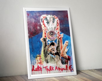 Liverpool Football Manager Jurgen Klopp Wall Art Print