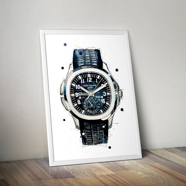 Patek Philippe Watch Wall Art Print