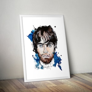 Liam Gallagher Oasis Wall Art Print