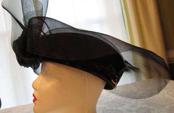 Vintage Geo W. Bollman Pretty Lady Hat - image 5