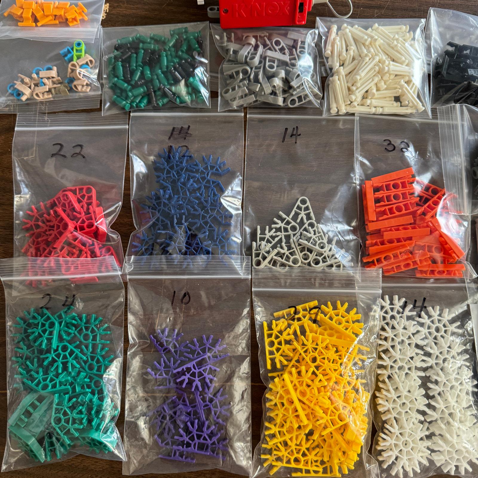 K'NEX Phantasie-Dünen-Baukasten – 40 Teile, Buntes Konstruktionsspielzeug Für Kinder Ab 5 Jahren