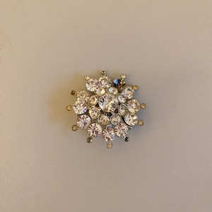 Coro Rhinestone Brooch Vintage