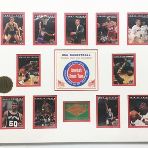 Zestawy kart koszykarskich 1992 Olympics Dream Team, 5 nieotwartych zestawów Skybox Team, Jordan, Bird, Pippen. Barkley Mancave sports