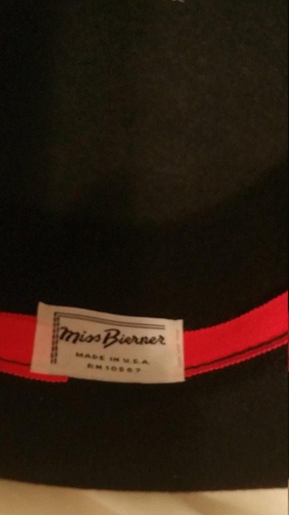 Classy, Vintage Miss Bierner Hat Faux Snake Skin Made in USA il_1080xN.6694304045_6gb7.jpg main image 3