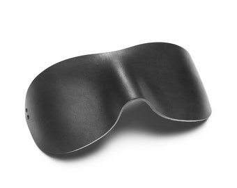 Leather Blindfold Mask - Embrace the World of Sensation and Intrigue