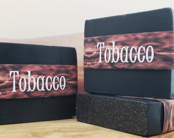 Tobacco Soap with activated charcoal