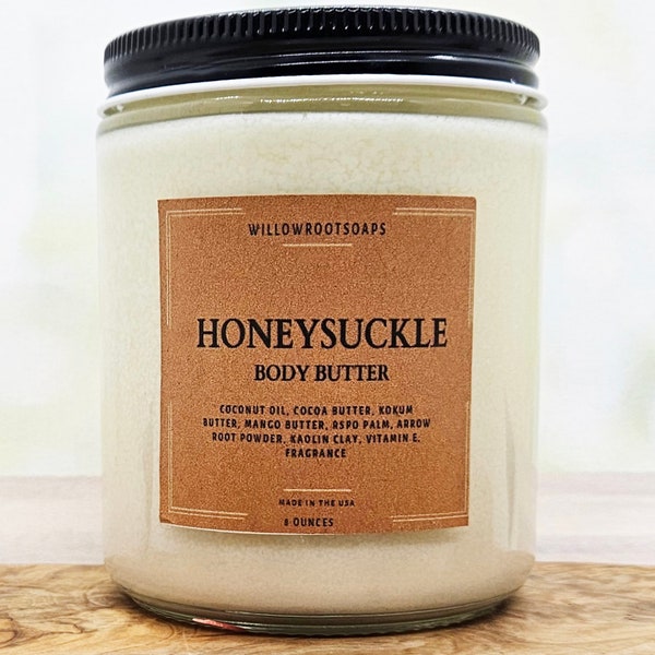 Honeysuckle Body Butter 8oz