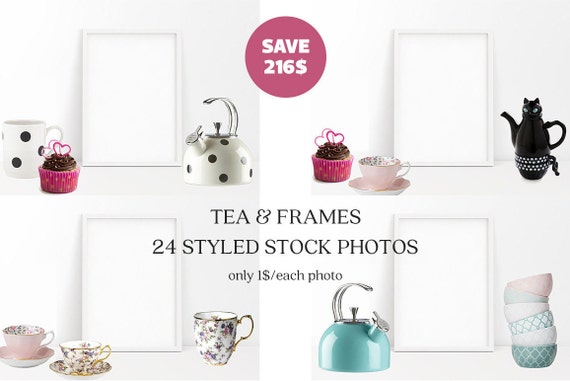 Download Tea Frames 24 Styled Stock Photo Pack - Free Psd Flyer ...