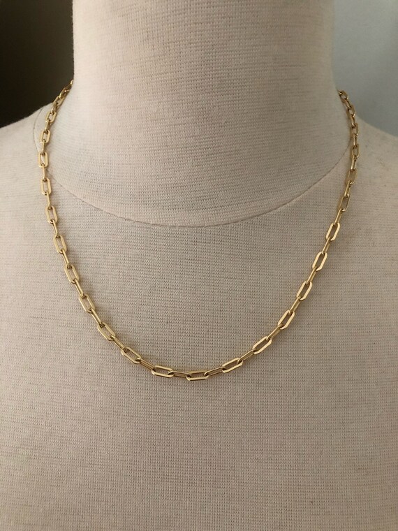 Macy's Paperclip Link Chain 18