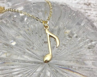 Gold music note | Etsy