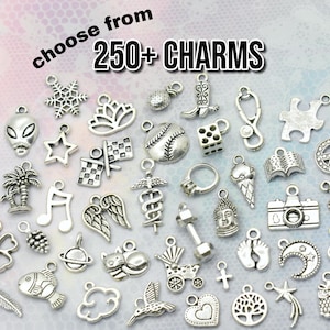 ADD-ON charms, Choisissez vos charms, charms personnalisables, charms personnalisés pour bracelet