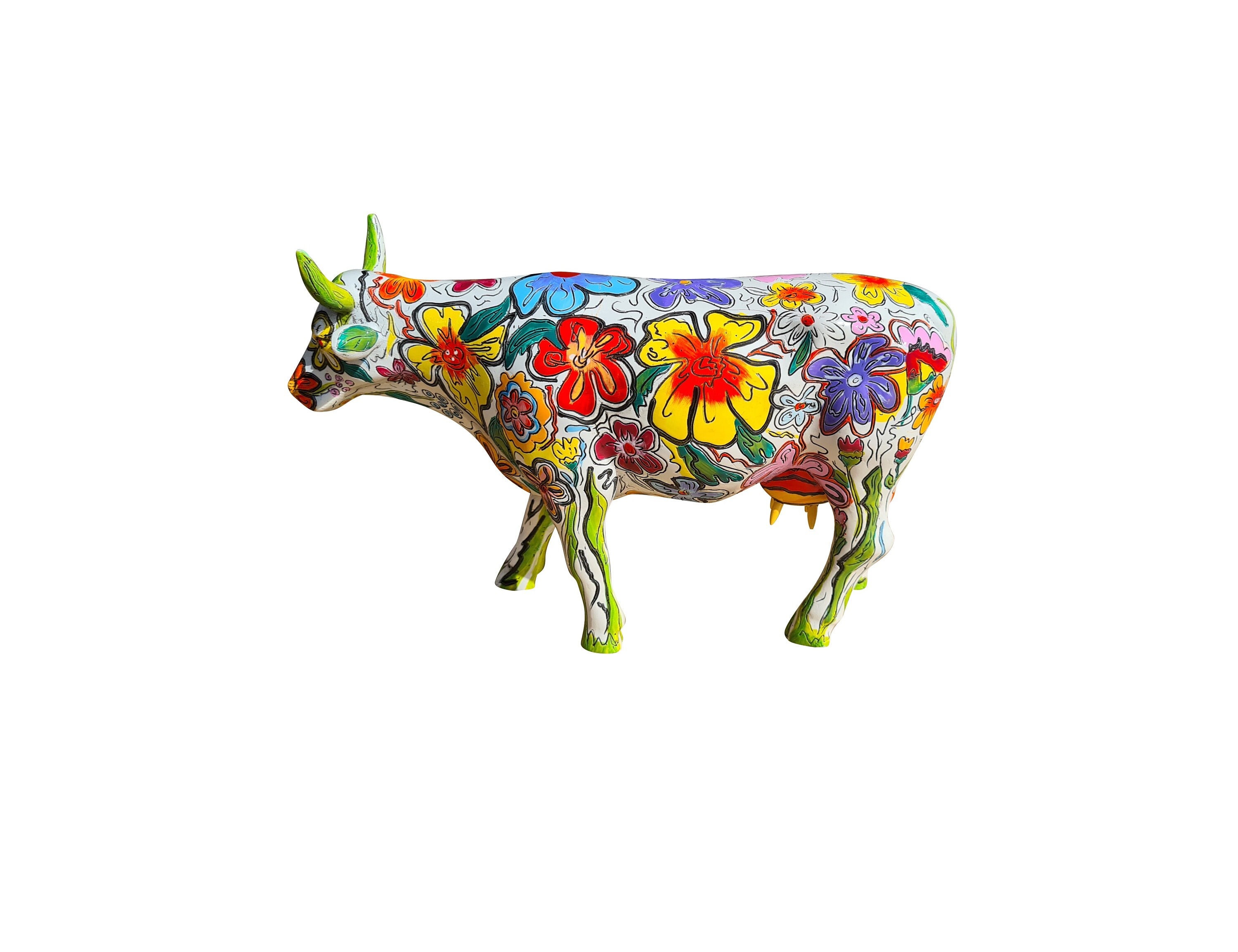 Anniversaire De Vache De Bébé, élément D'aquarelle De Vache De Bébé, Style  Papercut.