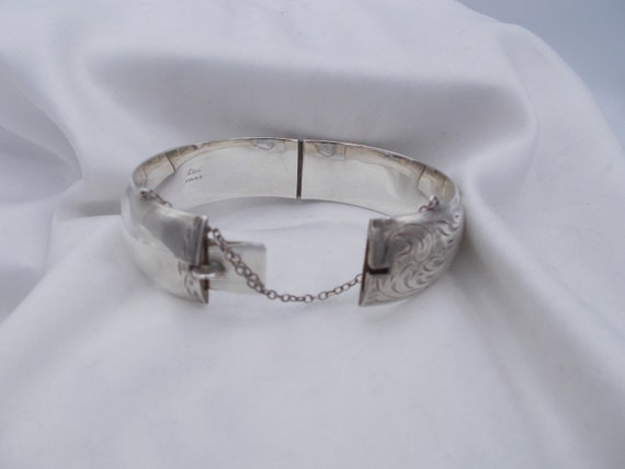 La Reine vintage sterling silver cuff bangle, etc… - image 4