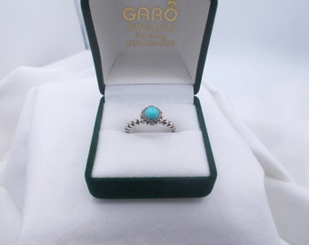 Pandora turquoise birthstone ring new arrivals
