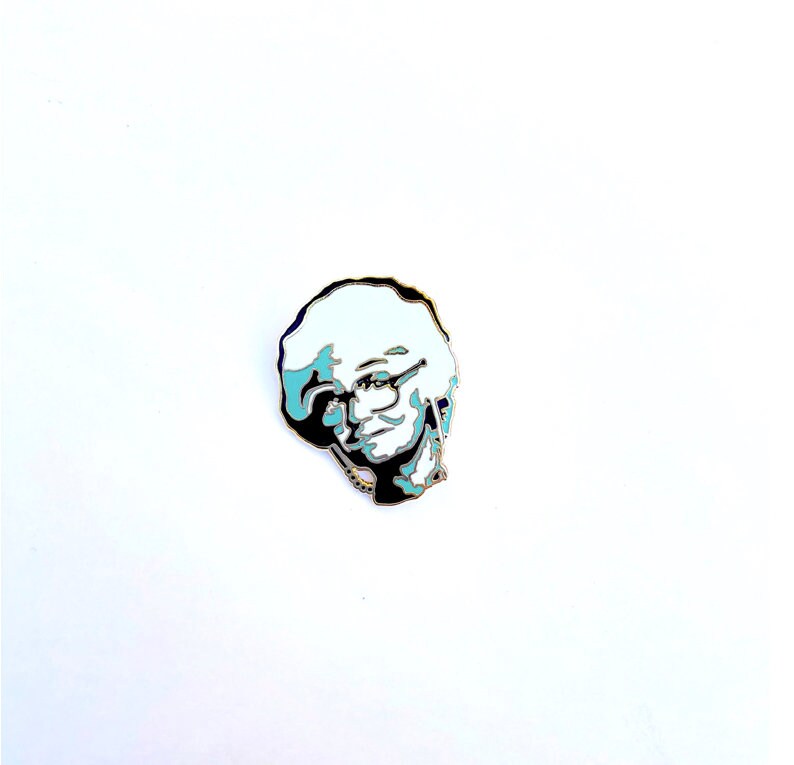 Enamel Pin, Golden Girls, Blanche, Dorothy, Rose, Sophia, Collector's Edition, Trading Pin, Hard Enamel, 80s Memorabilia Sophia (Teal)