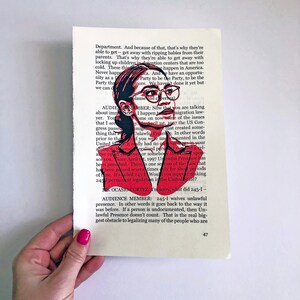 Alexandria Ocasio-Cortez, Frida Kahlo, Greta Thunberg, Malala Yousafzai, Ruth Bader Ginsberg, Stacey Abrams, Fanart, Women Art print, decor image 2