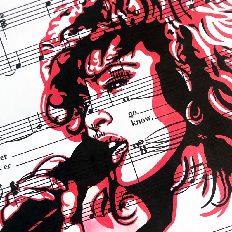 Selena Selena Quintanilla Selena Fan Sheet Music Print Etsy