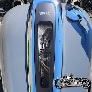 Harley Davidson Custom Made Dash Insert for 2021-2023 Street Glide & Road Glide Special/ST - Reaper Sword