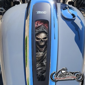 Harley Davidson Custom Made Dash Insert for 2021-2023 Street Glide & Road Glide Special/ST - Gunfighter Reaper