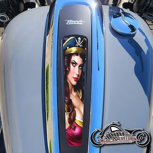 Harley Davidson Custom Made Dash Insert for 2021-2023 Street Glide & Road Glide Special/ST - Pirate Captain