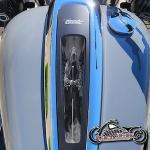 Harley Davidson Custom Made Dash Insert for 2021-2023 Street Glide & Road Glide Special/ST - Dark Angel Reaper