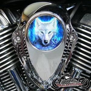 Indian Motorcycles Thunder Stroke Horn Coil Insert - Blue Wolf
