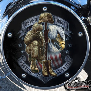 Harley Davidson Custom Made Derby Deckel oder Steuerdeckel (Ihre Wahl) Für alle Big Twin, Twin Cam, Milwaukee 8 & Sportster - Military